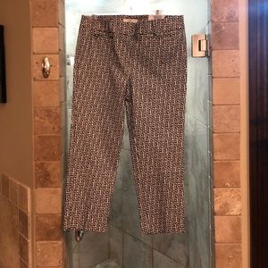 Loft “The Riviera Pant” Cropped Marisa Fit Size  10 Petite